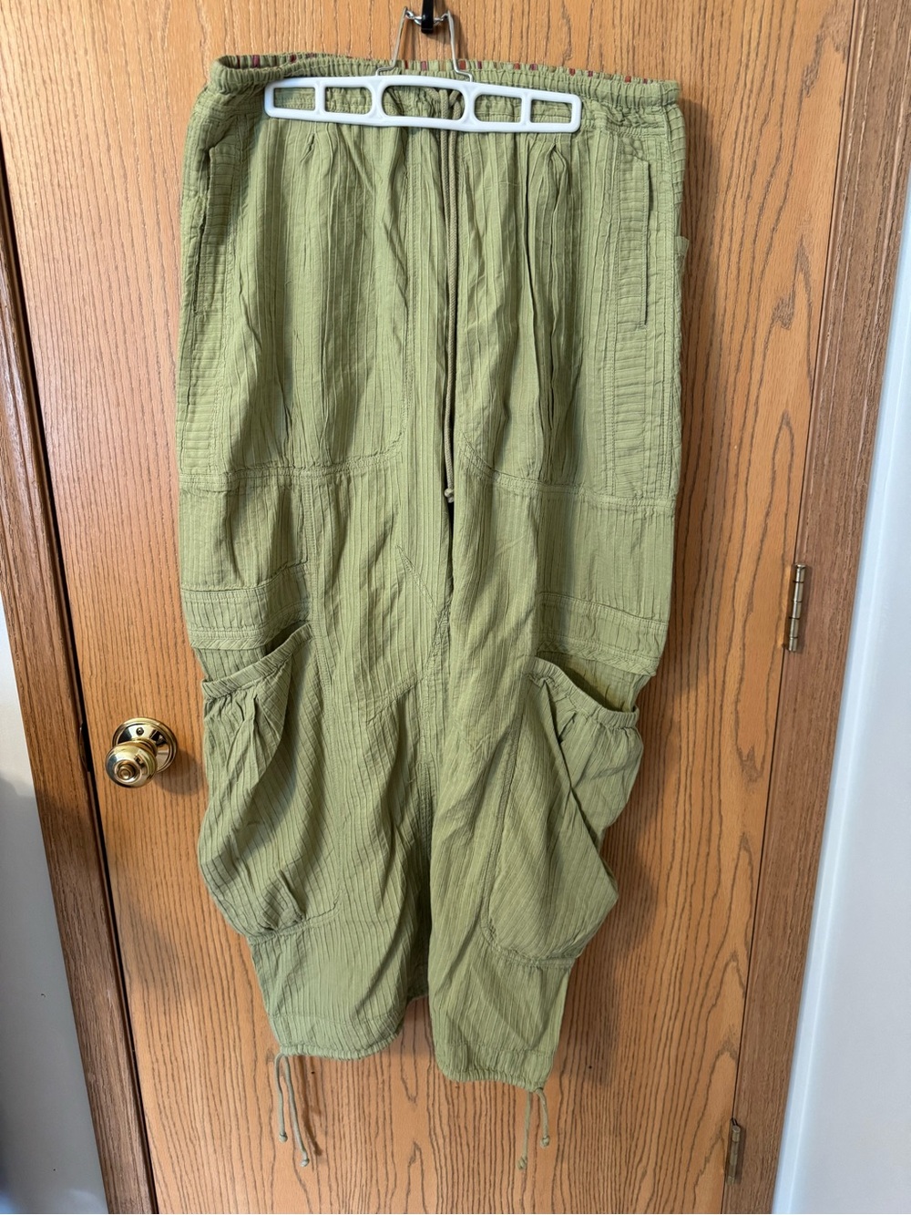Free People Rush Effect Parachute Pants